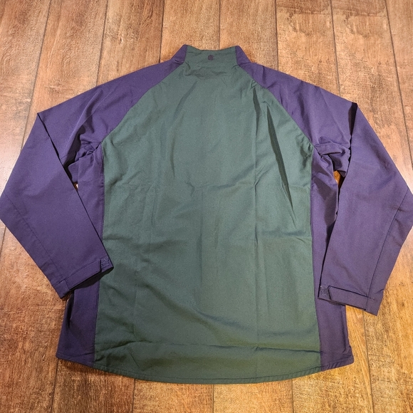 New Holderness & Bourne The Hyde Full Zip Performance Jacket Mens XL WaterResist - Picture 10 of 11